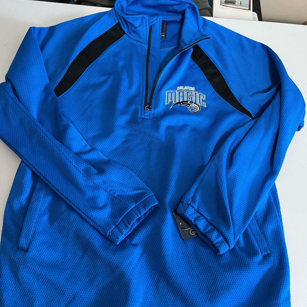 Orlando kids  large 16/18 Blue and Black Men's Jacket long sleeve